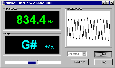 Audio Spectrum Analyzer - OscilloMeter - Download