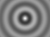 Concentric rings in shades of grey!